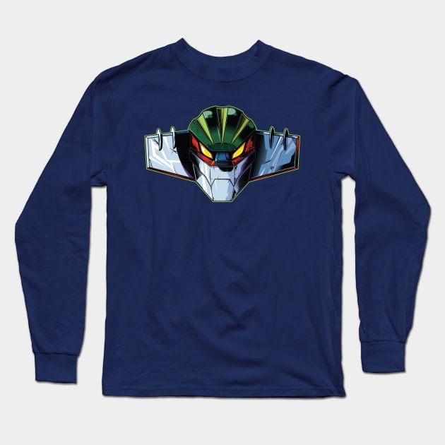 Steel Jeeg Long Sleeve T-Shirt by Evil Never Wins